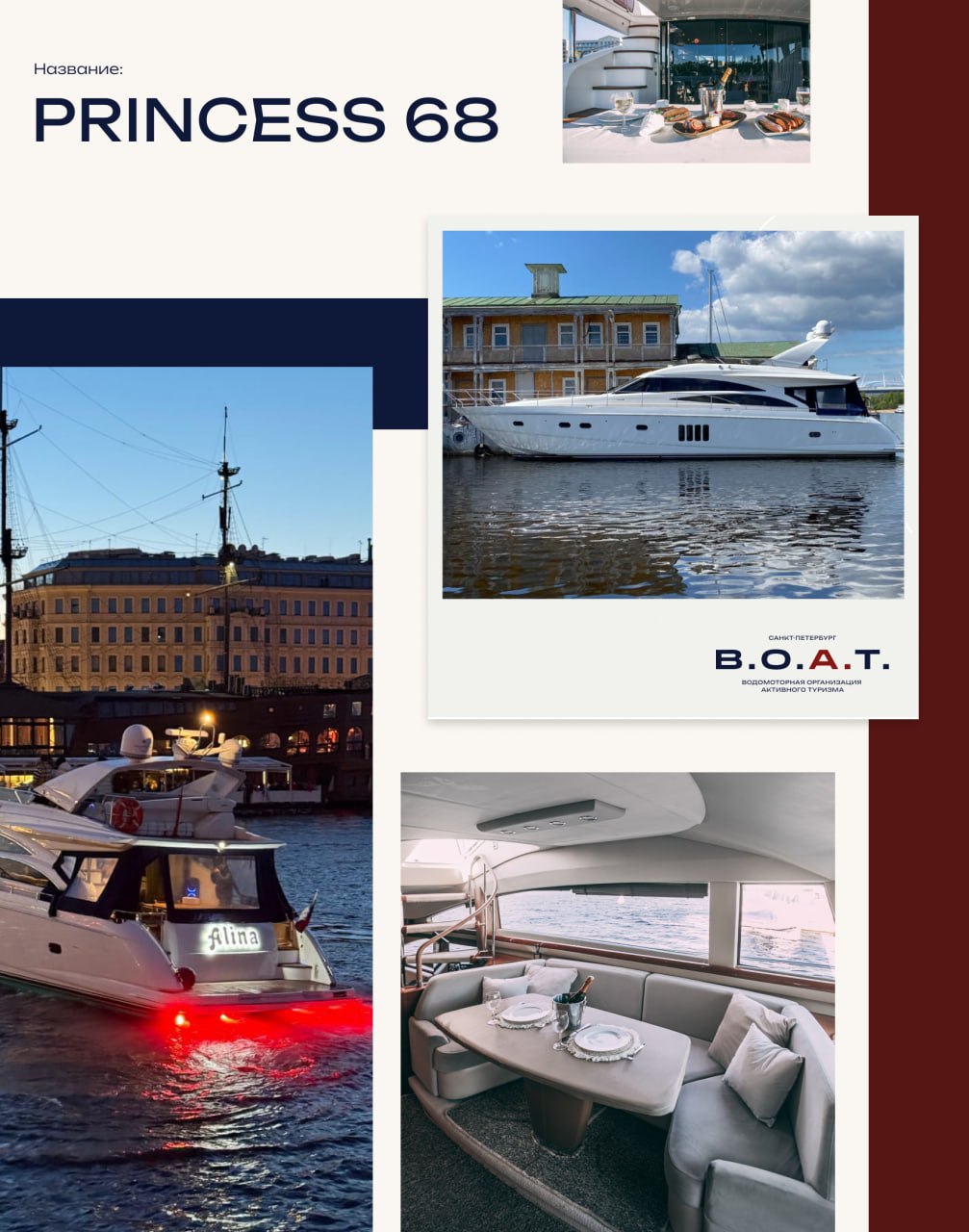 PRINCESS 68